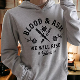 Blood and Ash Inspired: We Will Rise Tour Hoodie