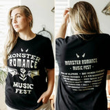 Monster Romance Music Festival Tee Shirt