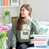 Mood Reader Cropped Hooded Sweatshirt Shirt