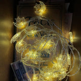 Moon & Stars Bookshelf String Lights