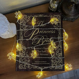 Moon & Stars Bookshelf String Lights