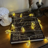 Moon & Stars Bookshelf String Lights