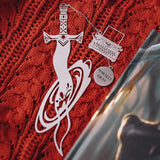 Morally Gray Dagger Metal Bookmark