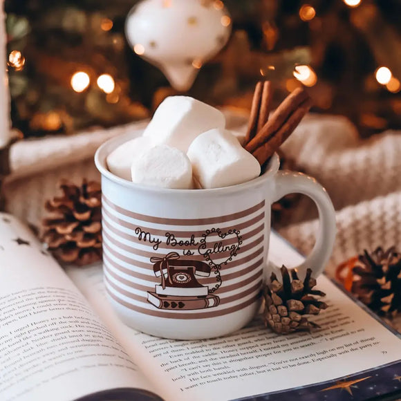 My Book is Calling Mug Drinkware