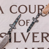 Nesta’s Made Weapons Inspired Literary Leadlight Bookmarks Enamel Pins