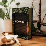 Bookish Letter Board
