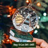 Peter Pan Inspired Snow Globe Ornament Home