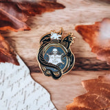 Pick Your Poison Inspired Cabinet of Curiosities Flesh & Fire Inspired Enamel Pin (legendary) Enamel Pins