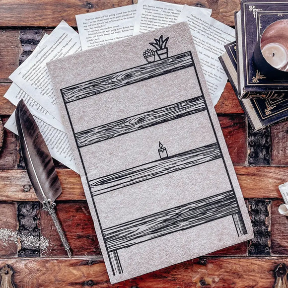 Pin Board Book Shelf