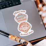 Pocket-Sized Bookish Shop Sticker - Stickers