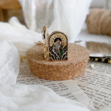 Poppy & Casteel Couple Enamel Locket Necklace