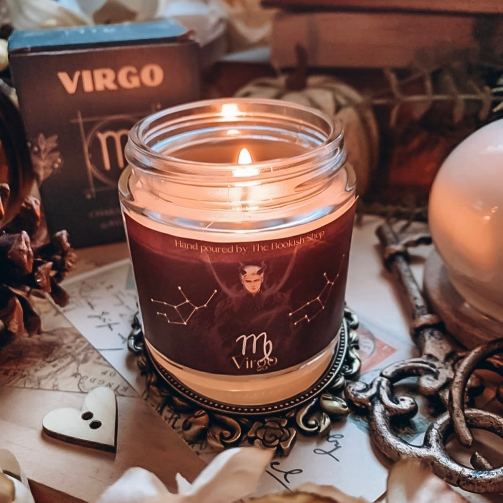 - Zodiac Academy Candle from bookish buy box