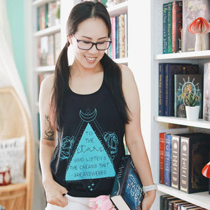 ACOTAR Inspired: The Stars Who Listen Racerback Tank