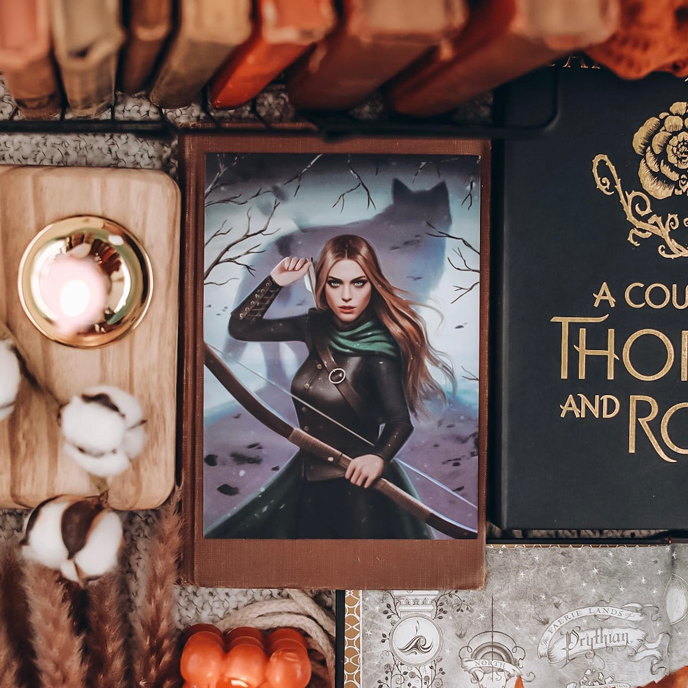 FULL Bookish Box Young Adult August 2022 Box hotsell with ACOTAR Feyre Tote & Tapestry