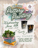 Pottery Painting at The Bookish Shop As You Wish x Bookish