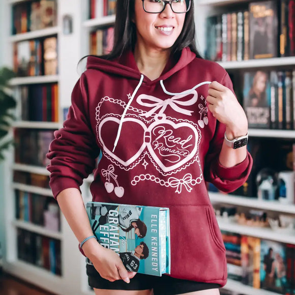 Read Romance Locket Hoodie Shirt