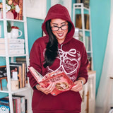 Read Romance Locket Hoodie Shirt