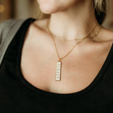 Reader Enamel Pendant Necklace jewelry