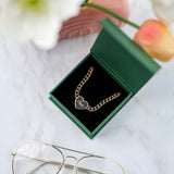 Reader Heart Necklace jewelry