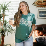 Retro Book Vibes Heavy Weight Tee Shirt