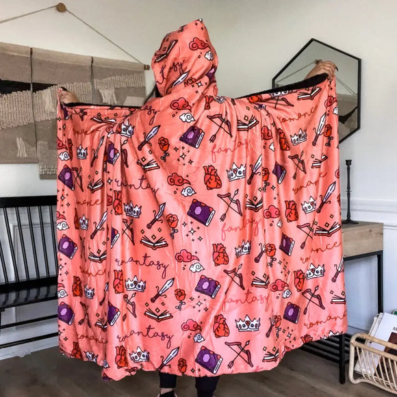 Romantasy Hooded Luxe Blanket ROMANTASY