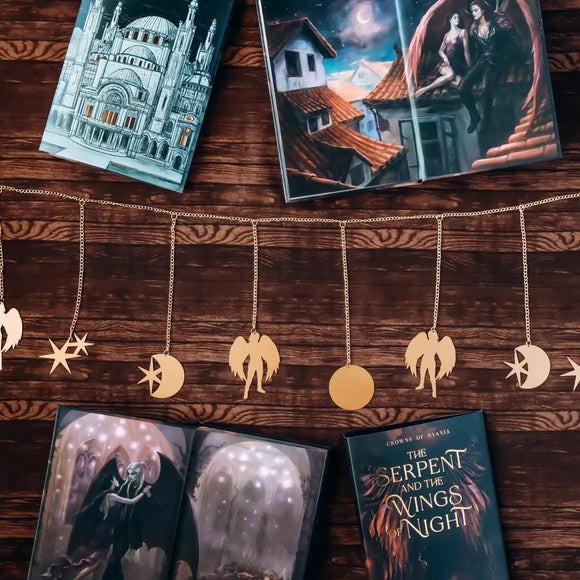 Serpent and the Wings of Night Inspired Garland Storage Box