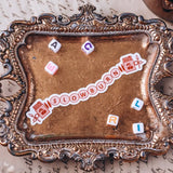 Slow Burn Friendship Bracelet Sticker Stickers