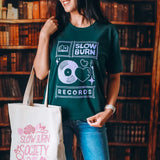 Slow Burn Records Tee Shirt