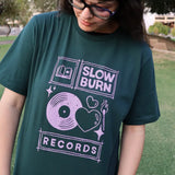 Slow Burn Records Tee Shirt