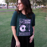 Slow Burn Records Tee Shirt