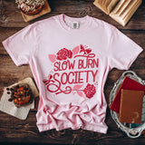 Slow Burn Society Heavy Weight Tee Shirt