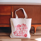 Slow Burn Society Tote Bag Bags