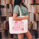 Slow Burn Society Tote Bag Bags