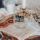 Smut Slut Wine Glass Drinkware