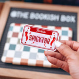 Spicy TBR License Plate Sticker Stickers