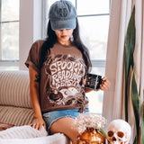 Spooky Reading Season Heavy Weight Tee Shirt