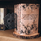 Stalking Jack the Ripper Inspired Bookshelf Silhouette