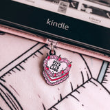 STFU Cake Kindle Dust Plug Enamel Pins