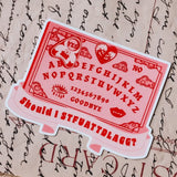 STFUATTDLAGG Ouija Sticker - Stickers