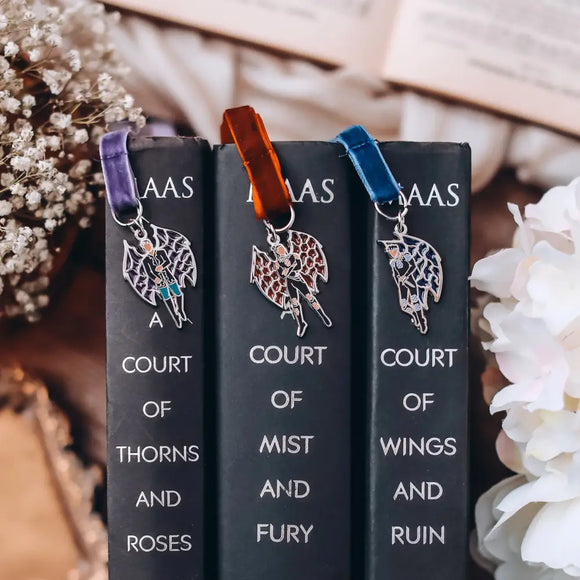 The Bat Boys Inspired Literary Leadlight Bookmarks Enamel Pins