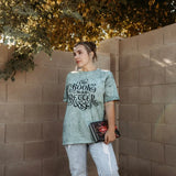 The Book Was Better Heavy Weight Tee Shirt