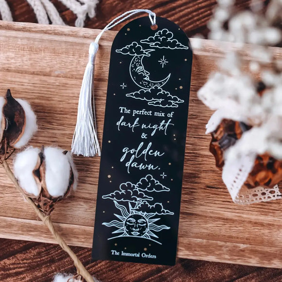 The Immortal Orders Series Inspired Acrylic Bookmark Bookmarks