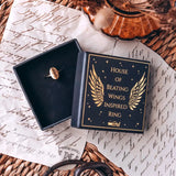 The Kingdom of Crows Inspired Stamp Ring Ring