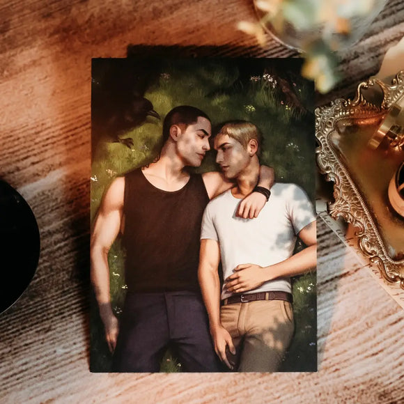The Raven Cycle Inspired: Adam & Ronan Print Art Prints