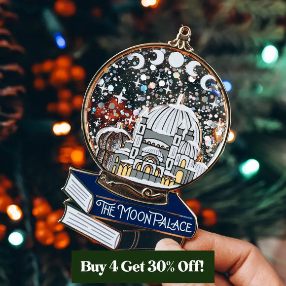 The Serpent and the Wings of Night Inspired Snow Globe Ornament Home