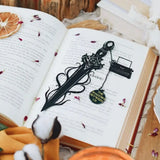 The Shadows Between Us Inspired: Alessandra’s Dagger Metal Bookmark
