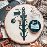 The Shadows Between Us Inspired: Alessandra’s Dagger Metal Bookmark