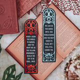 The Throne of Broken Gods Inspired Foiled Bookmark Set Bookmarks