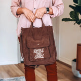 Throne of Glass Inspired Corduroy Tote Bags