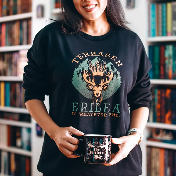 Throne of Glass Inspired: Erilea Pullover Sweater Tank Top